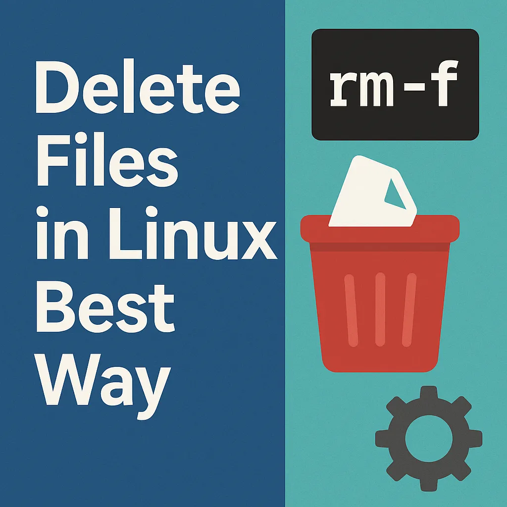 Best way to delete files in linux on prod