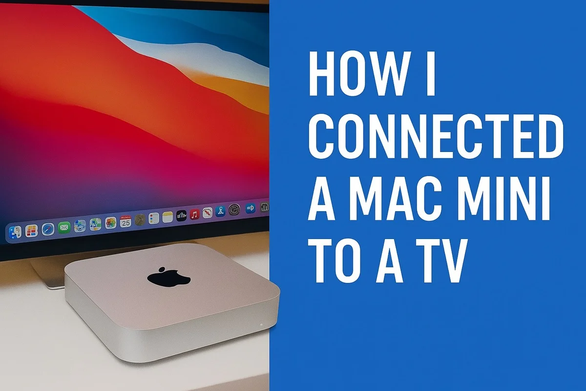 Macos hdmi connected TV sound management problem