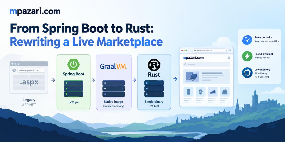 java spring to rust warp
